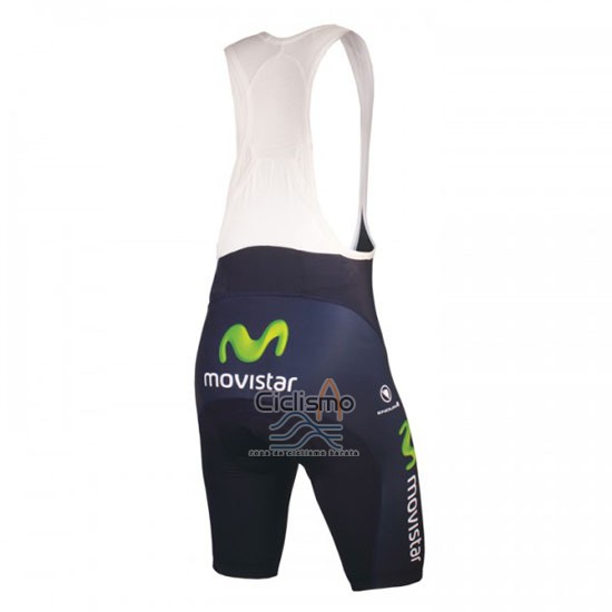 Movistar Ropa Ciclismo Culotte Corto 2016 Mangas Cortas Verde y Azul